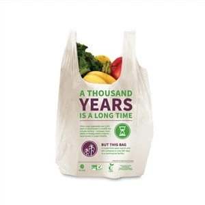 Genți de cumpărături cu tricou compostabil